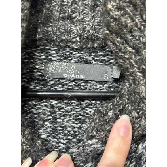 NWOT prAna Danika Duster Small Long Cardigan Sweater Gray Women's Small - Picture 5 of 10